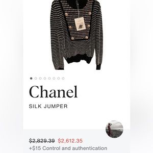 Chanel Silk Jumper Sweater